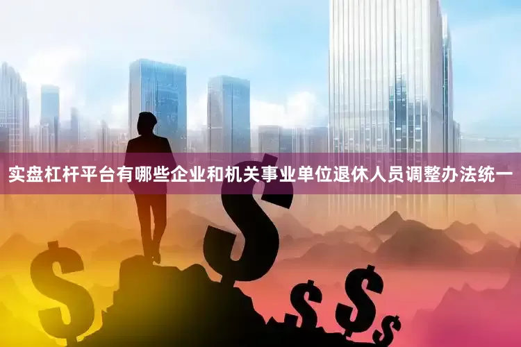 实盘杠杆平台有哪些企业和机关事业单位退休人员调整办法统一
