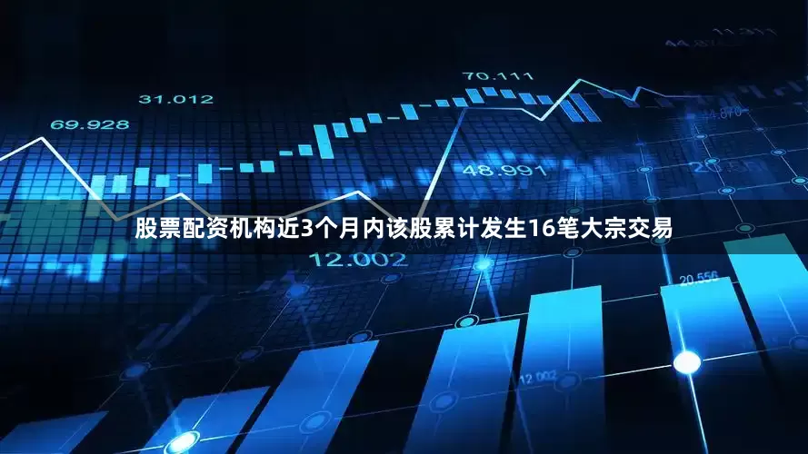 股票配资机构近3个月内该股累计发生16笔大宗交易
